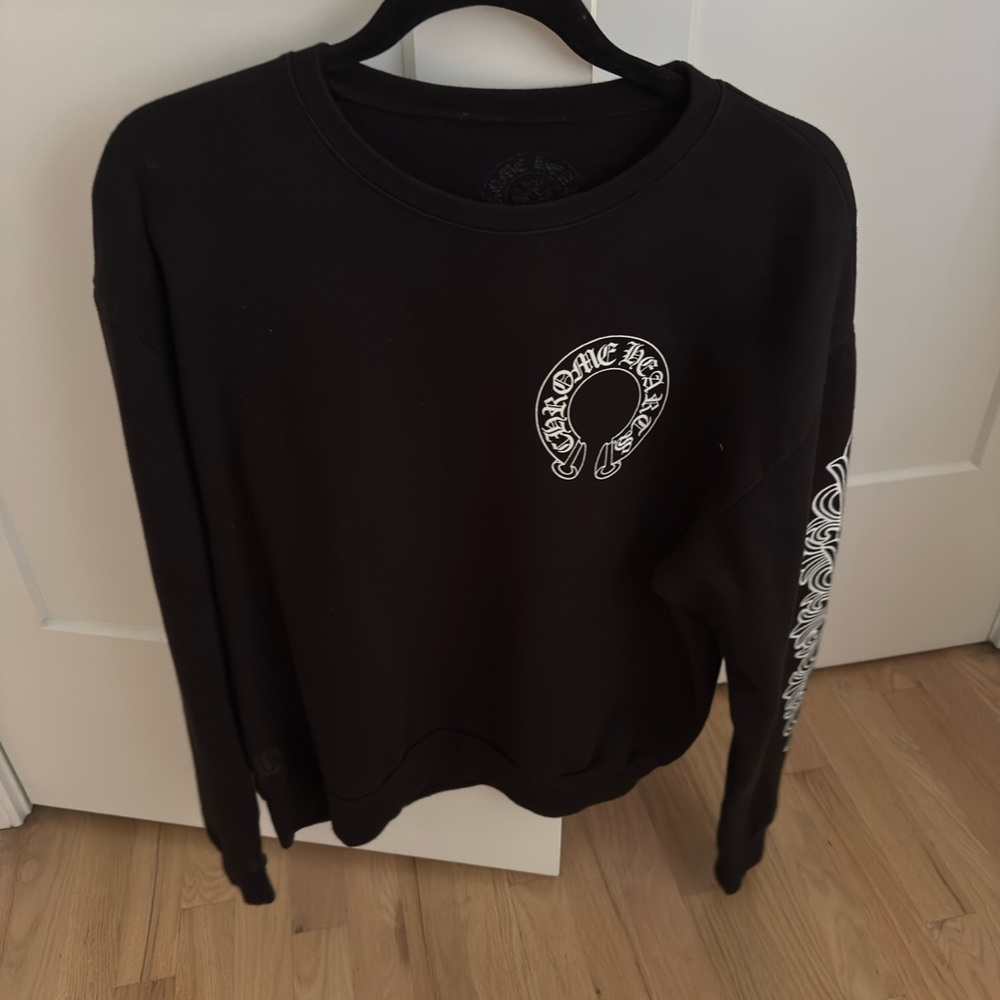 Chrome hearts Black Graphic Sweatshirt